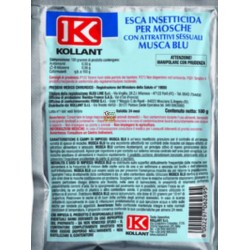 BAIT INSECTICIDE AND AUTOMATIC FLY GRANULAR MUSCA BLUE GR. 100
