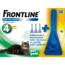 FRONTLINE ANTI-PARASITE, FLEA SPOT-ON CATS (CF. 4
