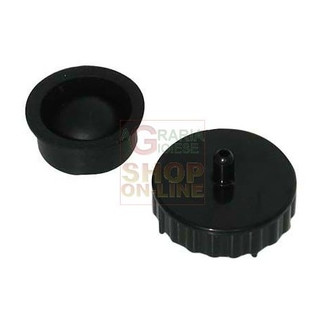 KIT TAPPO PIU GUARNIZIONE A SOFFIETTO PER BATTERIA DI SCARICO