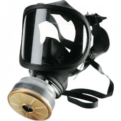 GAS-MASK FACIAL WITH EYE PROTECTION SCREEN POLYCARBONATE TR82 SPASCIANI
